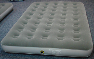 double size flocked air bed