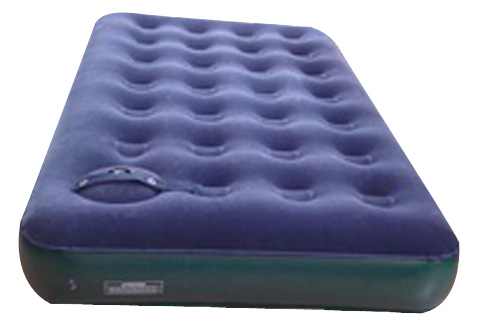 flocked air bed with build-in air pump