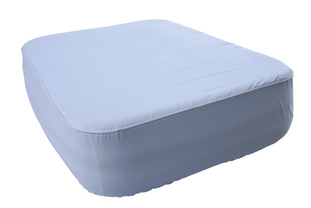 high rised air bed with cloth cover